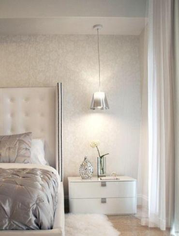 wallpaper vinage style bedroom